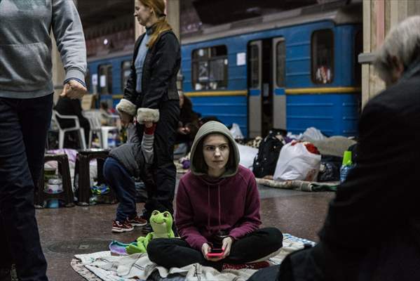 Kharkiv Metro Station in Ukraine