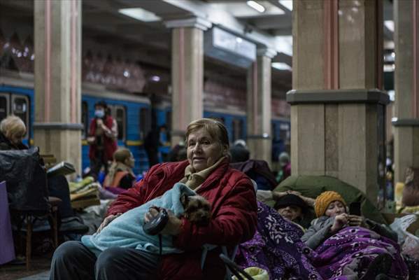 Kharkiv Metro Station in Ukraine