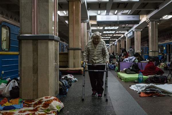 Kharkiv Metro Station in Ukraine