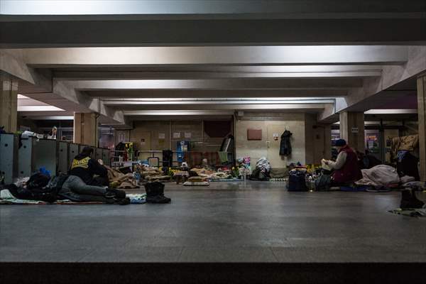 Kharkiv Metro Station in Ukraine