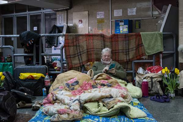 Kharkiv Metro Station in Ukraine