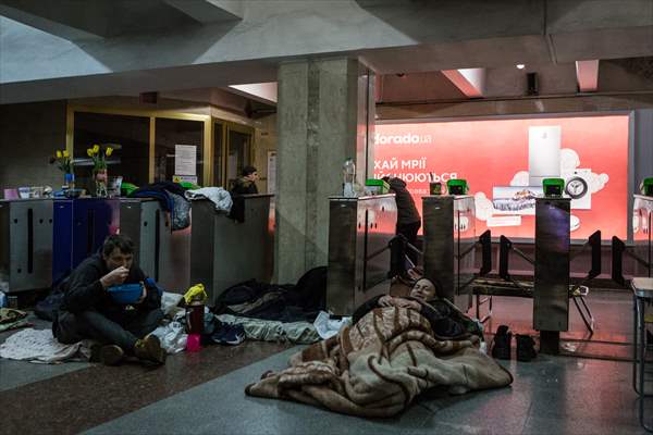 Kharkiv Metro Station in Ukraine