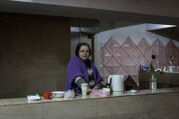 Kharkiv Metro Station in Ukraine