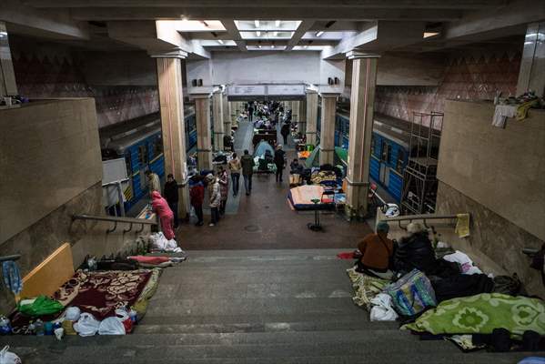 Kharkiv Metro Station in Ukraine
