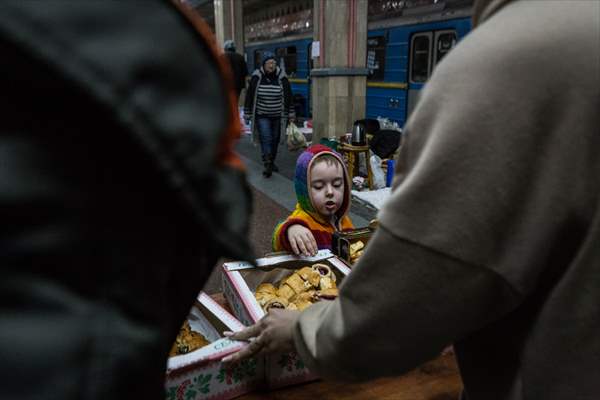 Kharkiv Metro Station in Ukraine