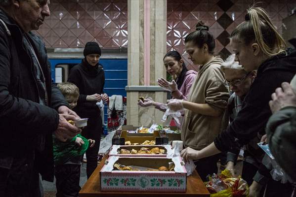 Kharkiv Metro Station in Ukraine