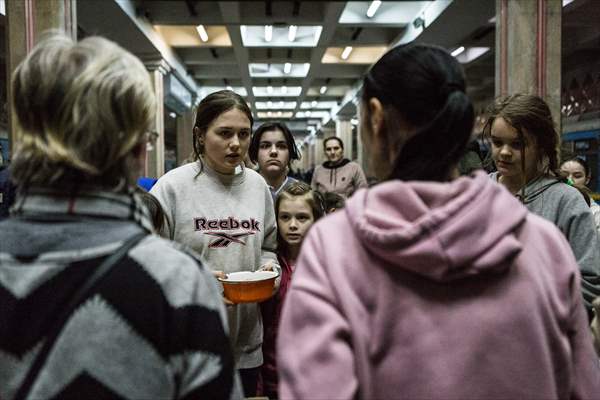 Kharkiv Metro Station in Ukraine