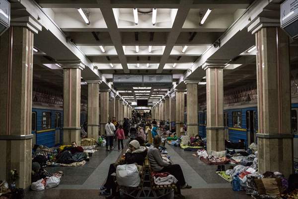 Kharkiv Metro Station in Ukraine