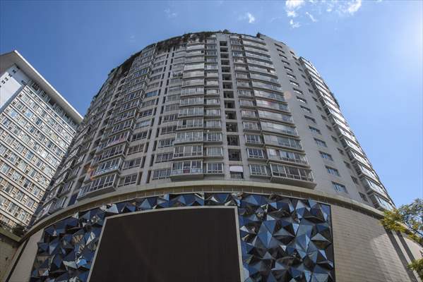 Cylindrical building in China's Kunming