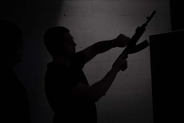 Volunteers' military training in Czech Republic's Brno