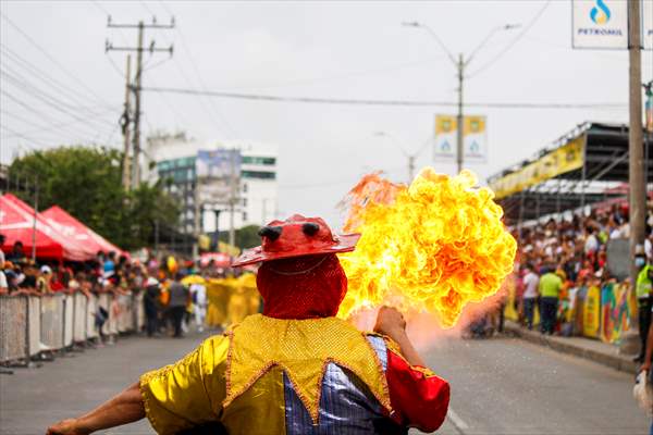 Barranquilla carnival in Colombia