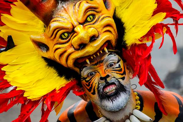 Barranquilla carnival in Colombia