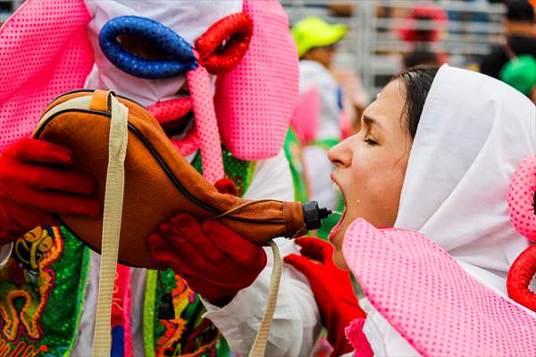 Barranquilla carnival in Colombia