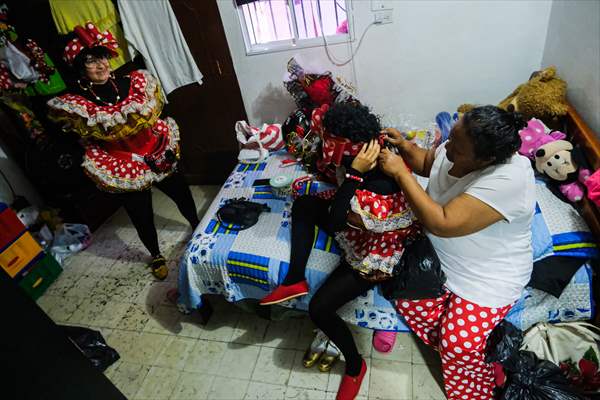 Barranquilla carnival in Colombia
