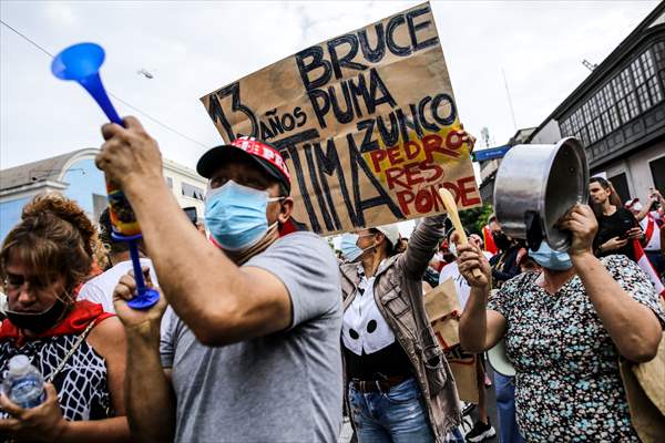 Protests in Lima