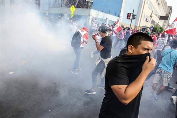Protests in Lima
