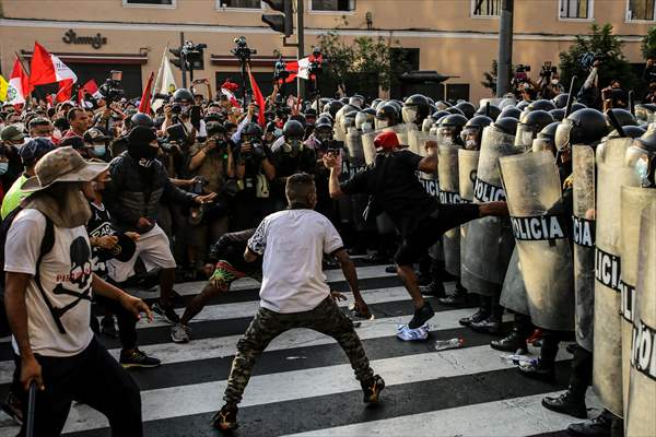 Protests in Lima