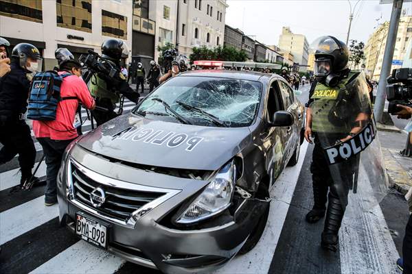 Protests in Lima