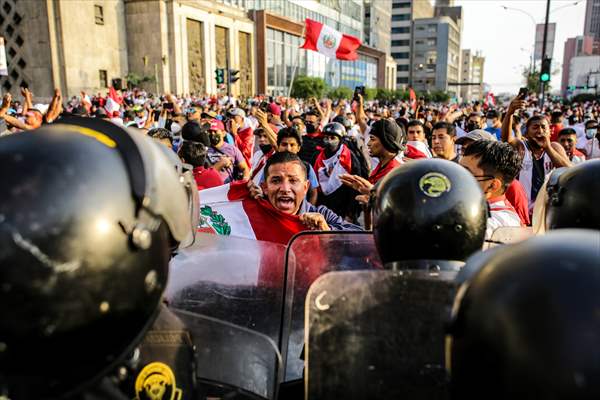 Protests in Lima
