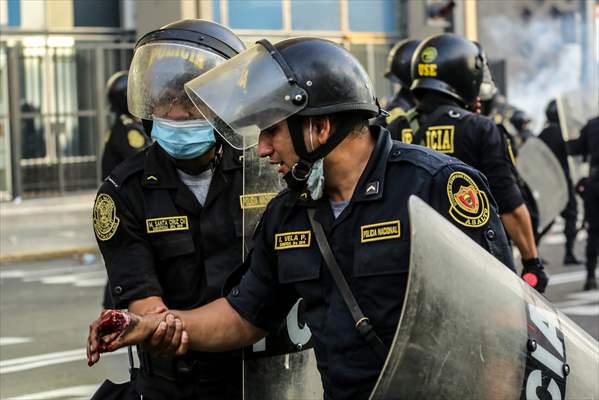 Protests in Lima