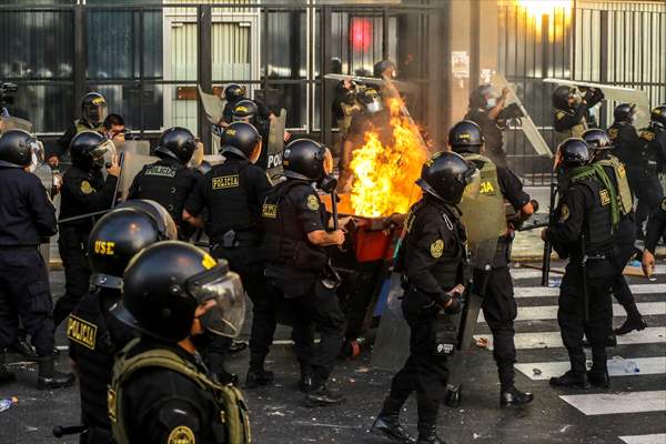 Protests in Lima