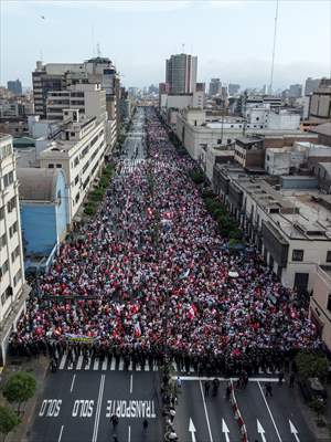 Protests in Lima