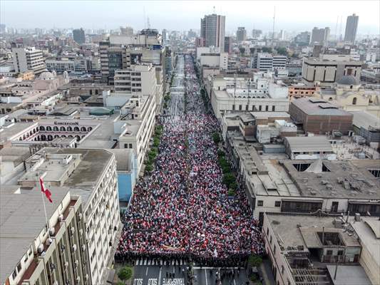 Protests in Lima