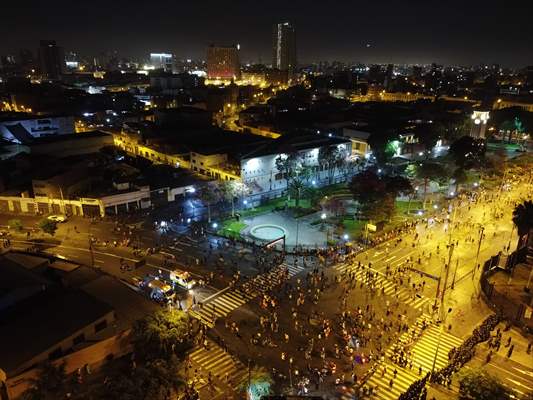 Protests in Lima