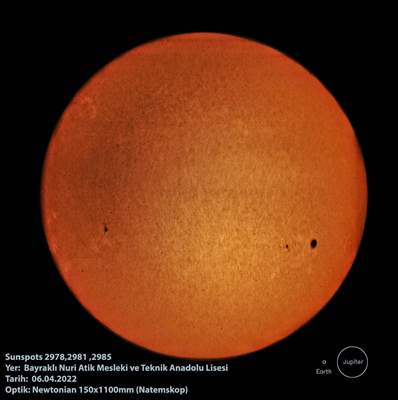 İzmir'de liseliler atık malzemelerden yararlanarak teleskop yaptı