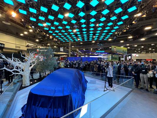 TOGG revealed at CES 2022