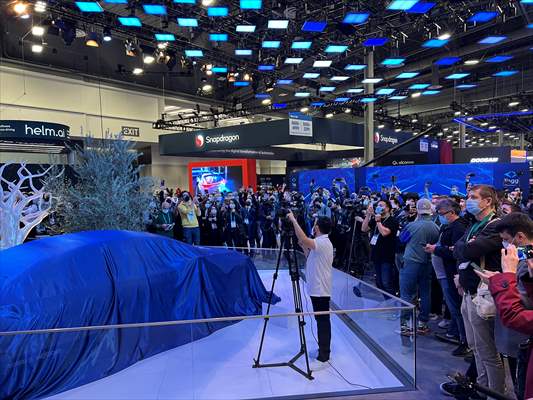 TOGG revealed at CES 2022