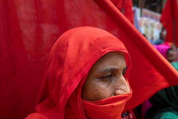 Bangladeshi workers rally in Dhaka to mark May Day