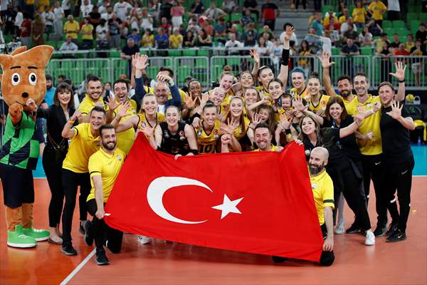 VakifBank Istanbul win 2022 CEV Women's Champions League Volley