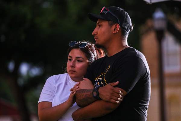Mourners visit memorial for Texas school shooting victims