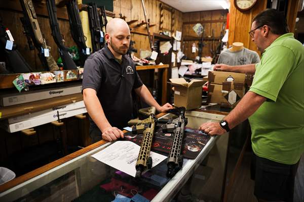 Gun sales in USA