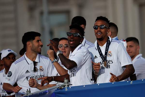 Real Madrid celebrate 14th Champions League win