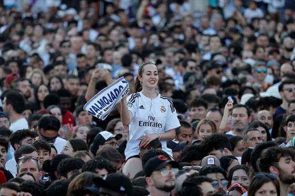 Real Madrid celebrate 14th Champions League win