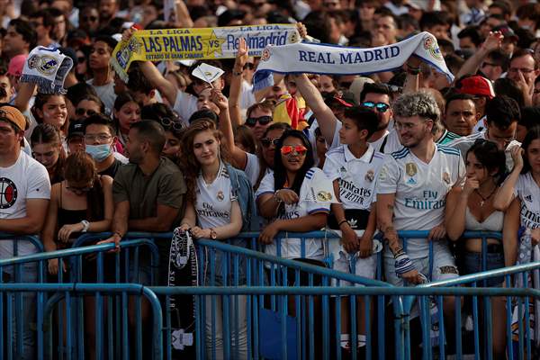 Real Madrid celebrate 14th Champions League win