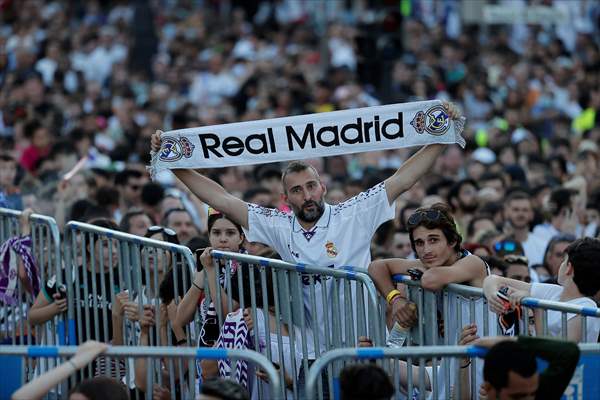 Real Madrid celebrate 14th Champions League win