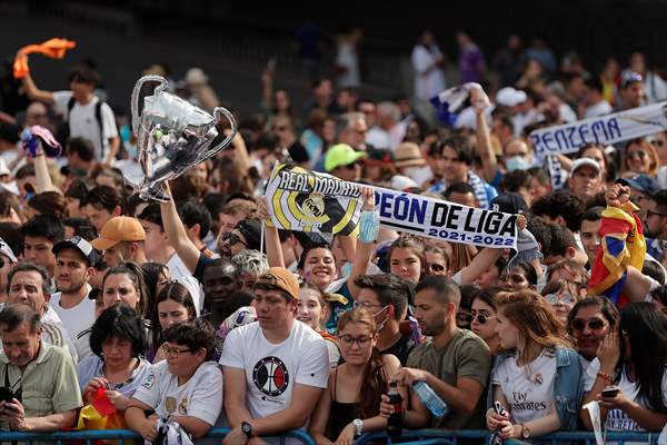 Real Madrid celebrate 14th Champions League win