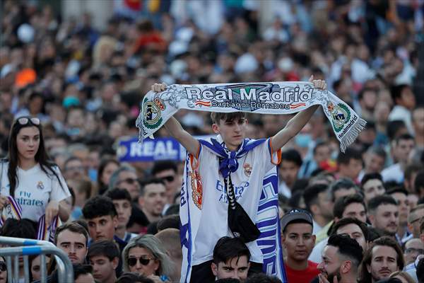 Real Madrid celebrate 14th Champions League win