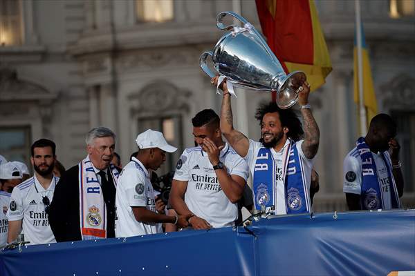 Real Madrid celebrate 14th Champions League win