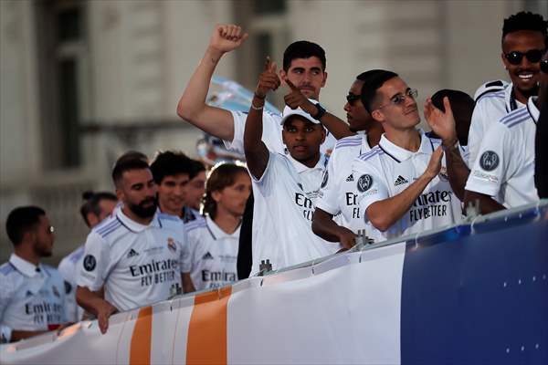 Real Madrid celebrate 14th Champions League win