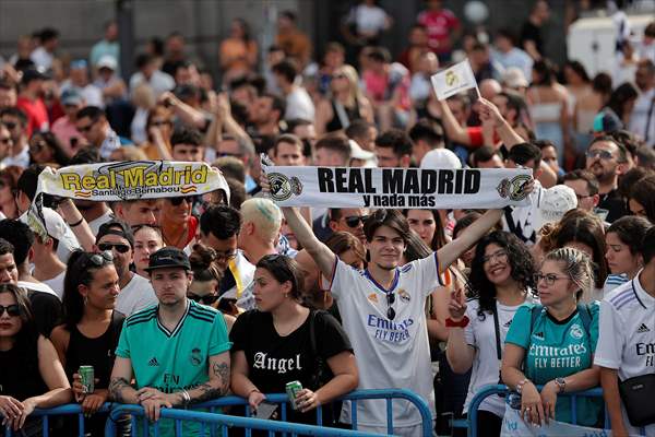 Real Madrid celebrate 14th Champions League win