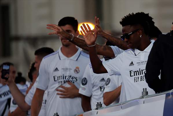 Real Madrid celebrate 14th Champions League win