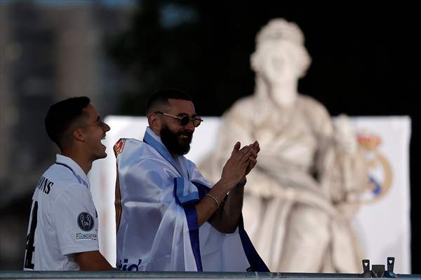 Real Madrid celebrate 14th Champions League win