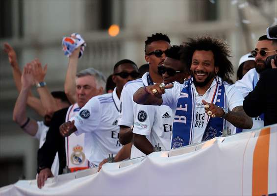 Real Madrid celebrate 14th Champions League win