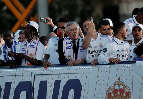 Real Madrid celebrate 14th Champions League win