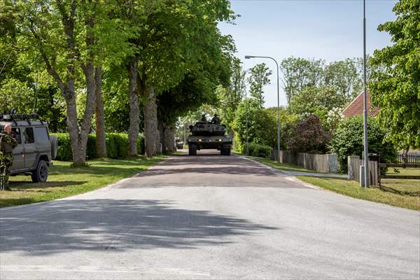 NATO military drill in Gotland