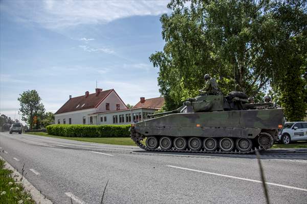 NATO military drill in Gotland